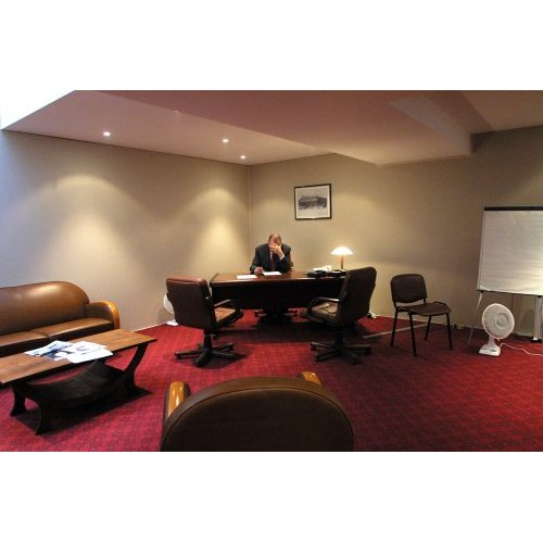 Jacques CHIRAC dans son bureau