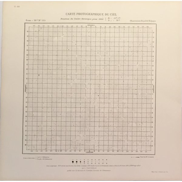 Carte photographique du Ciel, Planche n°118