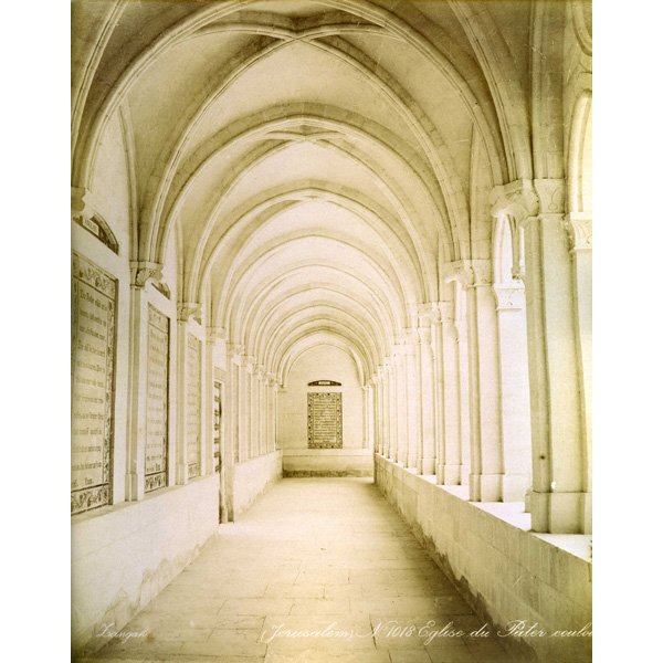 The course of the Church of the Pater Noster