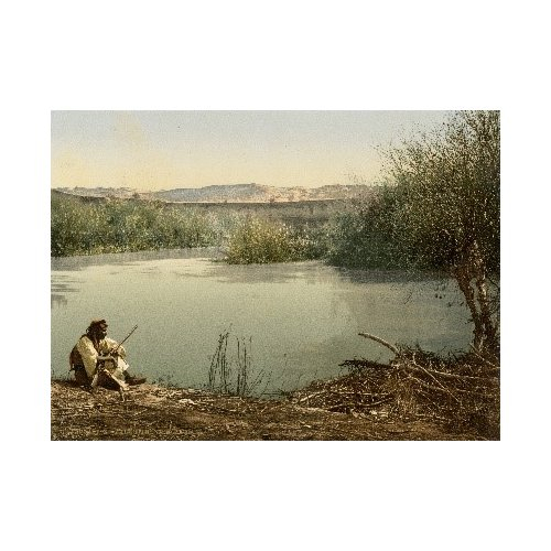 River Jordan, near the ford: the passage of the Jews