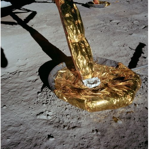 Pied du module lunaire