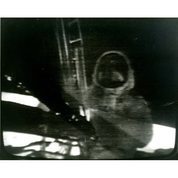 The First Man (Neil Armstrong) descends on the Moon surface July 20, 1969