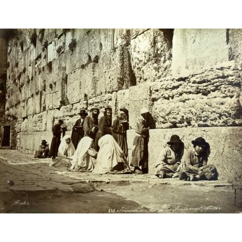 Wall where the Jews will cry