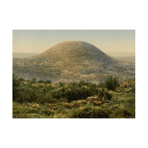 Le mont Thabor, vue de l’ouest