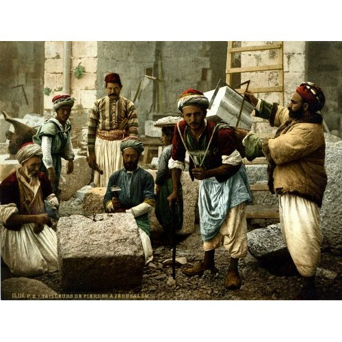 Stonemason in Jerusalem