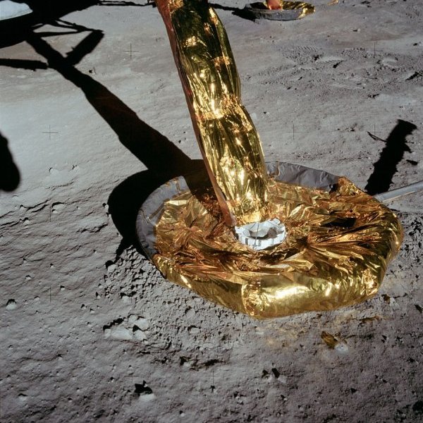 Pied du module lunaire