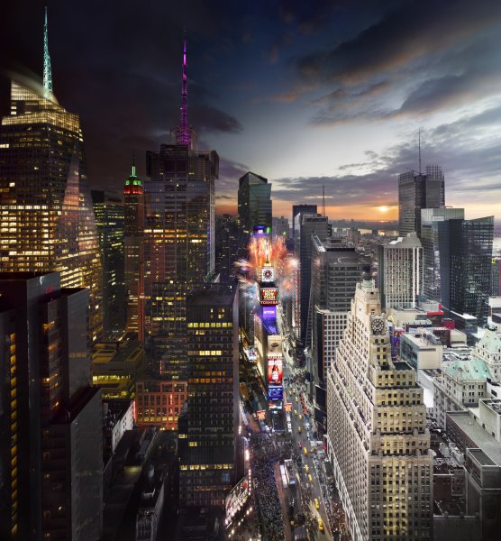 Time Square, New Year’s Eve