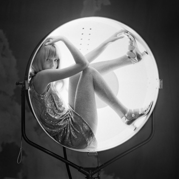 GIRL IN THE LIGHT, BLACK AND WHITE