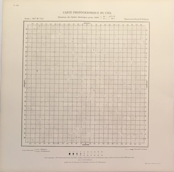 Carte photographique du Ciel, Planche n°118