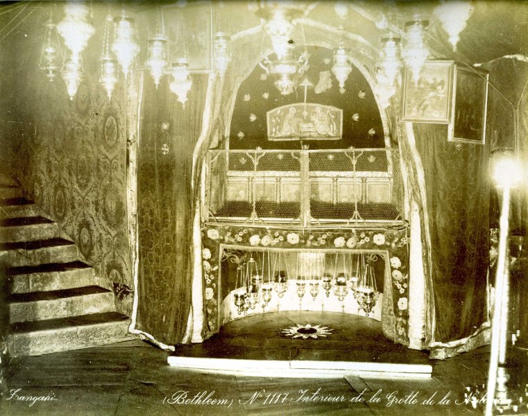 Bethléem Intérieur de la Grotte de la Nativité
