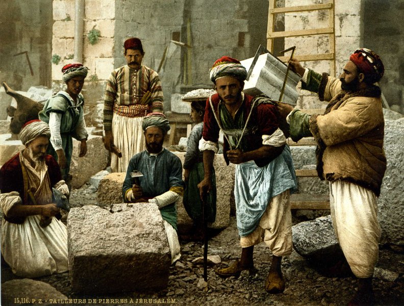 Stonemason in Jerusalem