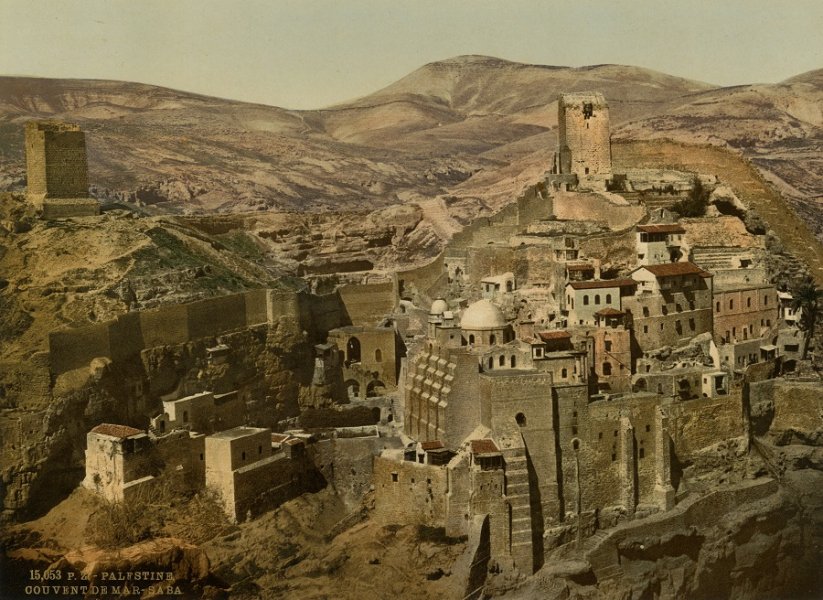 Mar-Saba, the Monastery