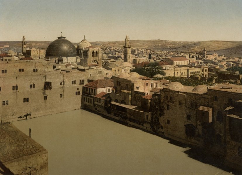 Jerusalem, the water reservoir of Hezekiah
