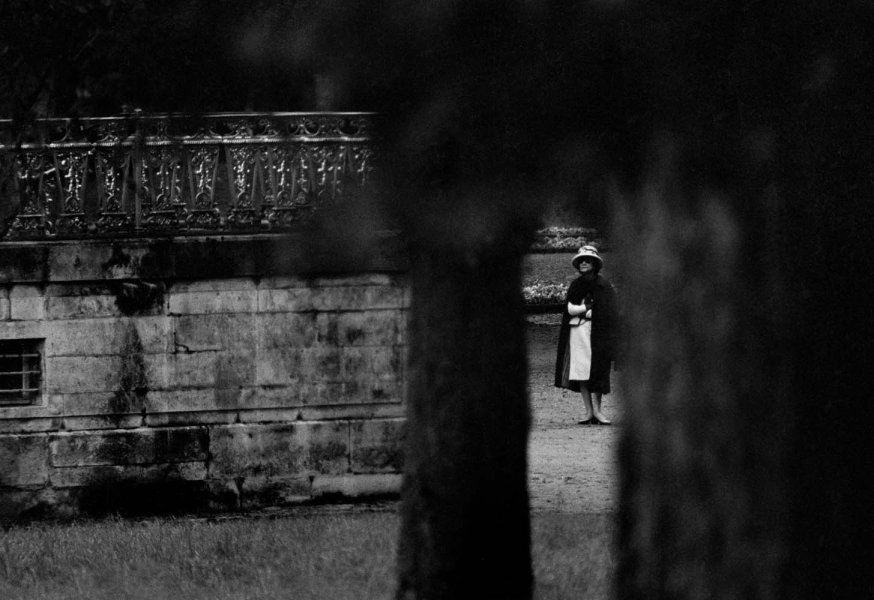 Chanel in the Gardens of Versailles