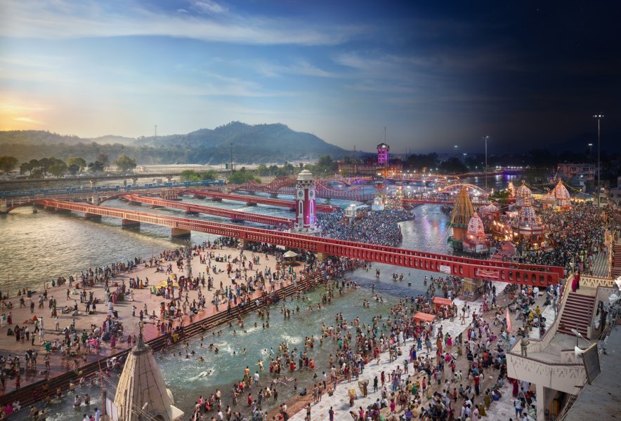Kumbh Mela Festival, Haridwar, India