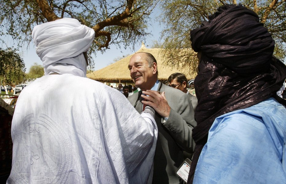 Jacques CHIRAC in Niger